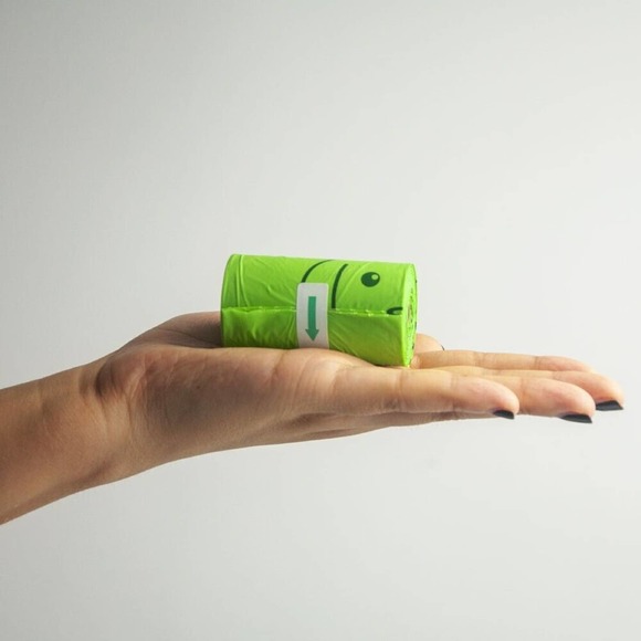 Biodegradable Corn Starch Dog Poop Bags - Eco-Friendly, Compostable, Leak-Proof - Picture 9 of 13